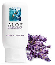 Load image into Gallery viewer, Aloe Cadabra Natural Personal Lubricant and Organic Vaginal Moisturizer for Men, Women & Couples - French Lavender Essential Oil, 2.5 Ounce (Pack of 2)