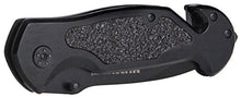 Load image into Gallery viewer, Humvee HMV-KC-ER1 Black Emergency Rescue Knife & Light Combo