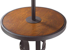 Load image into Gallery viewer, Chadwick Rustic Farmhouse Tray Table Floor Lamp - Franklin Iron Works