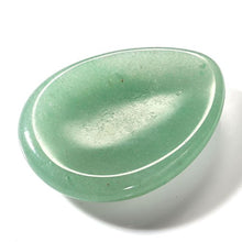 Load image into Gallery viewer, CrystalTears Thumb Worry Healing Stone Pocket Palm Stone Crystals Therapy Geometry, Green Aventurine