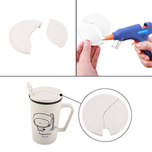 Load image into Gallery viewer, Hot Glue Gun,ccbetter upgraded version Mini Hot Melt Glue Gun with 30pcs Glue Sticks with glue gun removable Anti-hot cover for DIY Small Craft Projects and Home Quick Repairs Blue