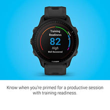 Load image into Gallery viewer, Garmin Forerunner® 955 Solar, GPS Running Smartwatch with Solar Charging Capabilities, Tailored to Triathletes, Long-Lasting Battery, Black