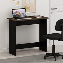 Load image into Gallery viewer, FURINNO Simplistic Study Table, Columbia Walnut