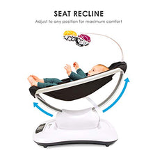 Load image into Gallery viewer, 4moms mamaRoo 4 Baby Swing | Bluetooth Baby Rocker with 5 Unique Motions | Smooth, Nylon Fabric | Black Classic