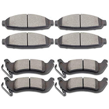 Load image into Gallery viewer, Ceramic Brake Pads Kits,SCITOO 8pcs Brakes Pads Set fit for 2003-2011 for Ford Crown Victoria,2003-2011 for Lincoln Town Car,2003-2011 for Mercury Grand Marquis,2003-2004 for Mercury Marauder