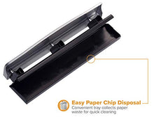 Load image into Gallery viewer, Bostitch Office 3 Hole Punch, 12 Sheet Capacity, All-Metal, Silver