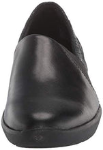 Load image into Gallery viewer, Clarks Women's Kayleigh Step Loafer, Black Interest Suede Combi, 7.5