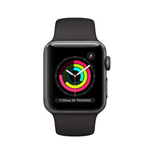 Load image into Gallery viewer, Apple Watch Series 3 (GPS, 38mm) - Space Gray Aluminum Case with Black Sport Band
