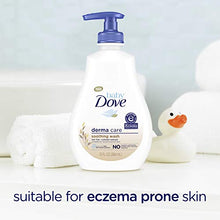 Load image into Gallery viewer, Dove Soothing Baby Body Wash To Soothe Delicate Baby Skin Derma Care No Artificial Perfume or Color, Paraben Free, Phthalate Free 13 oz 2 Count