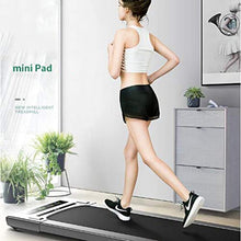 Load image into Gallery viewer, Exercise & Fitness Treadmills Foldable Treadmill, Controllable Armrest and Remote Control, Speed 1-6km / h Adjustable, Professional Home Treadmill (Color : Gray, Size : 150616cm)