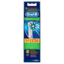 Load image into Gallery viewer, Oral-B Cross Action Electric Toothbrush Replacement Brush Heads Refill, 4Count
