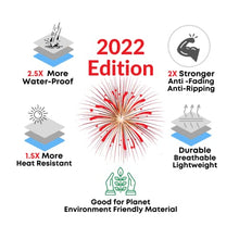 Load image into Gallery viewer, F&J Outdoors Waterproof Patio Furniture Cover 126x83x27.5 inch UV Resistant Fade Resistant Eco-Friendly Fabric Sectional Large Covers