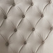 Load image into Gallery viewer, Great Deal Furniture Alfred Fabric Club Chair, Natural with Ottoman