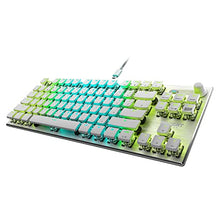 Load image into Gallery viewer, ROCCAT Vulcan TKL Pro PC Gaming Keyboard, Linear Optical Titan Switch, AIMO RGB Lighting, Tenkeyless Mechanical Feel Speed Keystroke, Low Profile Ergonomic Design for Wrist Rest Support, White