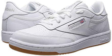 Load image into Gallery viewer, Reebok unisex child Club C Sneaker, White/Gum-int, 5.5 Big Kid US
