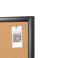 Load image into Gallery viewer, U Brands Cork Bulletin Board, 35"x23" (301U00-01) - Black Wood Frame