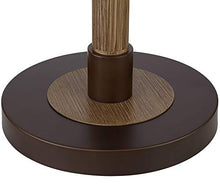 Load image into Gallery viewer, Astoria Rustic Farmhouse Floor Lamp 3-Light Tree Bronze Faux Wood Faux Tea Alabaster Glass for Living Room Reading Bedroom Office Uplight - Franklin Iron Works