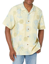Load image into Gallery viewer, Havana Breeze Men's Hawaiian Shirt Relaxed-Fit Short-Sleeve Shirt Printed 100% Silk Camp Shirt with Pocket,M
