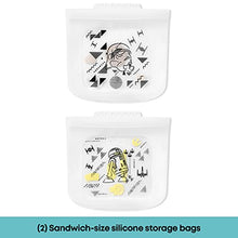Load image into Gallery viewer, Pyrex Reusable Platinum Grade Silicone Food Storage Bag, Disney Star Wars