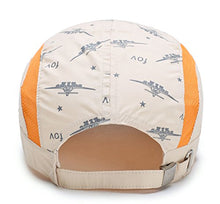 Load image into Gallery viewer, Home Prefer Kids Boys Lightweight Quick Drying Sun Hat Outdoor Sports UV Protection Caps Mesh Side Ball Cap Beige