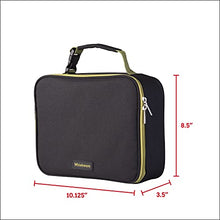 Load image into Gallery viewer, Whiskware Insulated Soft Cooler Lunch Box for School, Work, and Travel, One Size, Black