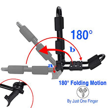 Load image into Gallery viewer, WIRUGA Folding Kayak Rack 4 PCS/Set J Bar Roof Carrier Rack of Bilateral Premier for Canoe/SUP/Kayaks and Surfboard Board On Rooftop Mount on SUV/Car and Truck Crossbar with 4 PCS Tie Down Straps