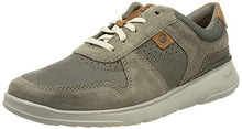 Load image into Gallery viewer, Clarks Men's Gaskill Vibe Sneaker, Dark Grey Combination, 12 Wide