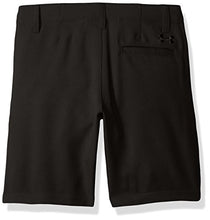 Load image into Gallery viewer, Under Armour Boys' Little Golf Medal Play Short, Belt Loops, Elastic Closure, Lightweight & Stretchy, Black, 4T