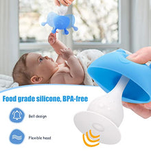 Load image into Gallery viewer, TitaCare Silicone Infant Rattling Mushroom Baby Teether Toys and 2Pcs Prevent Finger Chewing Baby Teething Toys Set, BPA Free Molar Tool (pink2)