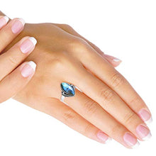 Load image into Gallery viewer, Natural Labradorite Ring 925 Sterling Silver Handmade Jewelry Size 9