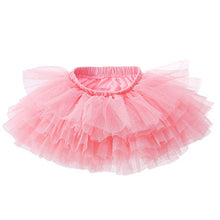 Load image into Gallery viewer, elamccor Tutu Skirt for Baby Girl Toddler 6 Layered Tulle Skirts, Watermelon Pink, 3-4T