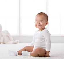 Load image into Gallery viewer, Gerber Unisex-Baby Newborn 2 Pack Long Sleeve Side Snap Mitten Cuffs Shirt, White, 0-3 Months