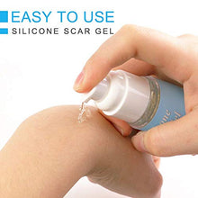Load image into Gallery viewer, Silicone Scar Gel-Kinbeau Scar Remover Gel for Face, Body, C-Section Stretch Marks, Surgical, Burn, Acne, Old & New Scars,30g/1 OZ (white blue)