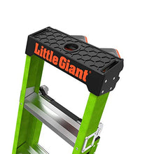 Load image into Gallery viewer, Little Giant Ladders, King Kombo, Professional, 6 Ft. A Frame, 10 Ft. Extension, Single Hinge, Fiberglass, Type 1AA, 375 lbs Weight Rating, (13906-001)