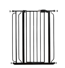 Load image into Gallery viewer, Regalo Easy Step Extra Tall Walk Thru Baby Gate, Bonus Kit, Includes 4-Inch Extension Kit, 4 Pack of Pressure Mount Kit and 4 Pack of Wall Cups and Mounting Kit, Black