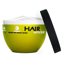 Load image into Gallery viewer, Bellisso Moroccan Argan Oil Hair Mask Deep Conditioner Sulfate Free for Dry or Damaged Hair with Jojoba Kernel Oil Aloe Vera Collagen and Keratin