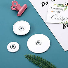 Load image into Gallery viewer, Spool Pin Cap Sewing Spool Cap Small Medium Large Replacement Spool Cap Compatible with Brother, Babylock Sewing and Embroidery Machines, 45 mm, 35 mm and 25 mm, White (9 Pieces)