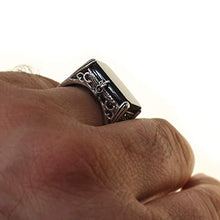 Load image into Gallery viewer, Asoodehdelan Sterling Silver Persian Farvahar Faravahar Farovahar Ring (11)