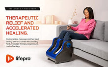 Load image into Gallery viewer, Lifepro Foot And Calf Massager- Heated Foot Massager & Deep Tissue Feet Massager Machine - Shiatsu Foot Massager for Plantar Fasciitis & Relaxation Leg Massagers For Pain and Circulation Calf Massager