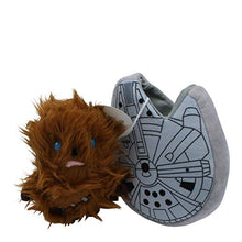 Load image into Gallery viewer, Star Wars for Pets Chewbacca Millennium Falcon Stuffer Dog Toy | Soft Star Wars Squeaky Dog Toy | Fun and Cute Dog Toys and Accessories for All Dogs Officially Licensed by Star Wars for Pets