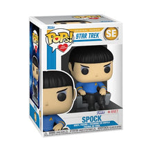 Load image into Gallery viewer, Funko Pop! TV: Pops with Purpose Rivet - Spock in Chair