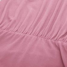 Load image into Gallery viewer, GRACE KARIN Women V Neck Elastic Waist Hip Wrap Holiday Business Pencil Dresses Dark Green L