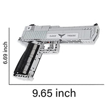 Load image into Gallery viewer, Qccx Toy Gun, Desert Eagle Guns Toy for Children, Building Block Guns That Shoot Compatible with Lego -529 Pcs