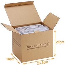 Load image into Gallery viewer, New brothread 3 Layers Stackable Clear Storage Box/Organizer for Holding 60 Spools Home Embroidery & Sewing Thread and Other Embroidery Sewing Crafts (Spool Size Requirement: H≤2.2"; W≤1.69")
