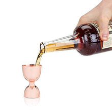 Load image into Gallery viewer, Viski Copper Canterbury Jiggers, 1oz/2oz