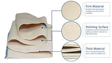 Load image into Gallery viewer, FeetPeople Professional Shoe Shine Buffing Cloth, Natural, 1 Pack