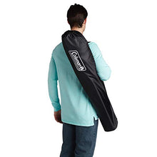 Load image into Gallery viewer, Coleman Camp Chair with 4-Can Cooler | Folding Beach Chair with Built In Drinks Cooler | Portable Quad Chair with Armrest Cooler for Tailgating, Camping & Outdoors , Black, Roomy seat: 24"