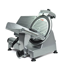Load image into Gallery viewer, KWS MS-12NT Premium Commercial 420w Electric Meat Slicer 12-Inch Non-sticky Teflon Blade, Frozen Meat/Cheese/Food Slicer Low Noises Commercial and Home Use