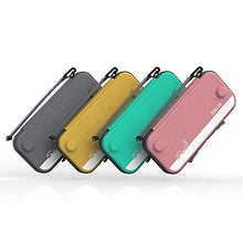 Load image into Gallery viewer, SMOS Carry Case for Nintendo Switch, YKK Waterproof Zipper,Ultra Slim Hard Shell with 10 Game Cartridges, Protective Carrying Case for Travel,Gray (Malachite Green)