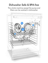 Load image into Gallery viewer, PETLIBRO Cat Water Fountain Stainless Steel, Hygienic Material, Super Quiet Easy Clean, Adjustable Water Flow, Healthy Pet Water Fountain, Dishwasher Safe 67oz/2L Dog Water Dispenser for Cats & Dogs